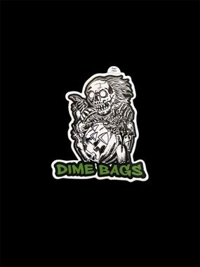 Dime Bags limited edition sticker of the month October 2022